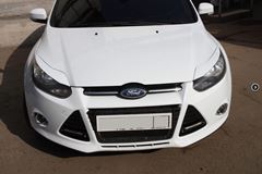 Реснички на фары для Ford Focus 3 2011-2015 var№2 узкие