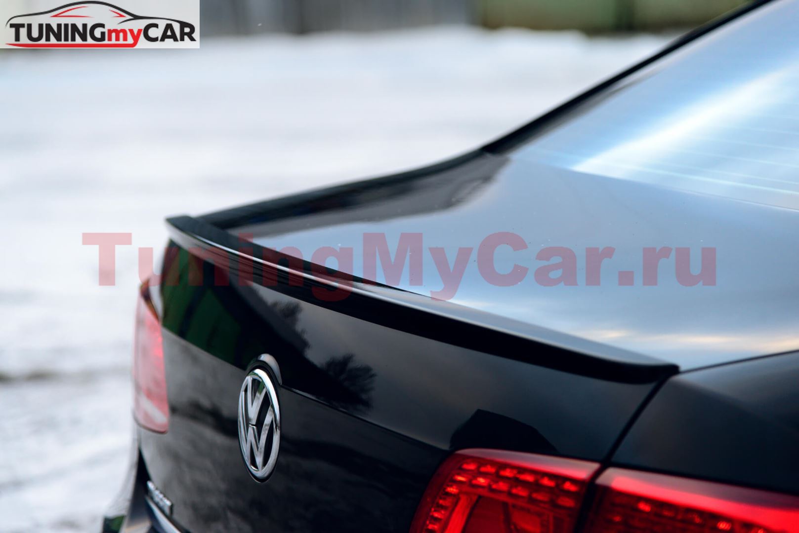 Лип спойлер для VOLKSWAGEN Passat B7