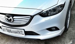 Реснички на фары для Mazda 6 2012-2018 var№2 фигурные
