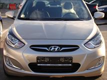 Реснички на фары для Hyundai Solaris (2010-2014)