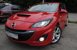 Накладки на фары (реснички) для Mazda 3 HB
