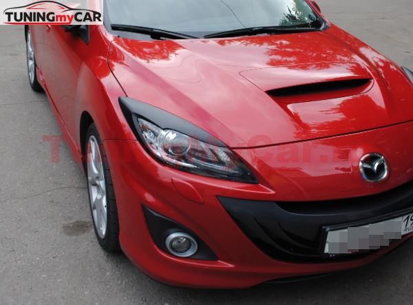 Накладки на фары (реснички) для Mazda 3 HB