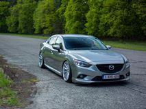 КЛЫКИ ПЕРЕДНЕГО БАМПЕРА VAR №2 LITE STYLE MAZDA 6 / ATENZA GJ (2012-2018)