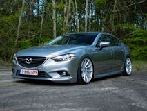 КЛЫКИ ПЕРЕДНЕГО БАМПЕРА VAR №2 LITE STYLE MAZDA 6 / ATENZA GJ (2012-2018)