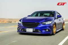 КЛЫКИ ПЕРЕДНЕГО БАМПЕРА VAR №2 LITE STYLE MAZDA 6 / ATENZA GJ (2012-2018)