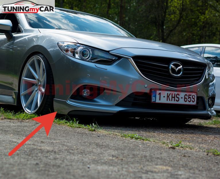 КЛЫКИ ПЕРЕДНЕГО БАМПЕРА VAR №2 LITE STYLE MAZDA 6 / ATENZA GJ (2012-2018)