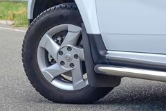 Брызговики ПЕРЕДНИЕ широкие RENAULT DUSTER 2012-2019