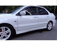 Накладки на внешние пороги Mitsubishi Lancer 9