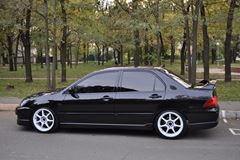 Накладки на внешние пороги Mitsubishi Lancer 9