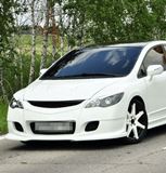Реснички на фары для Honda Civic 4d 2006-2012 фигурные 