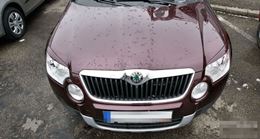 Реснички на фары для Skoda Yeti 2009-2012