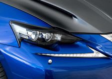 Реснички на фары Lexus IS (lll) 2013-2016 (АБС)
