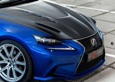 Реснички на фары Lexus IS (lll) 2013-2016 (АБС)