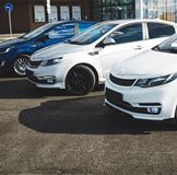 Накладка на решетку радиатора для KIA RIO III 2015-2017