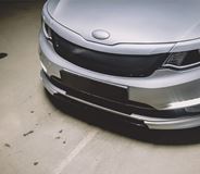 Накладка на решетку радиатора для KIA RIO III 2015-2017