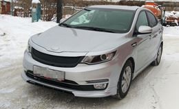 Накладка на решетку радиатора для KIA RIO III 2015-2017