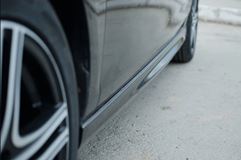 Пороги R-Line для Volkswagen Golf VI (2008-2012) /  VW Golf Plus I/II 2004-2014, Skoda Octavia (2004-2013)