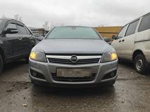 Реснички на фары узкие для Opel Astra H