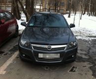 Реснички на фары для Opel Astra H 2005-2015 широкие
