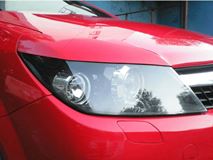 Реснички на фары для Opel Astra H 2005-2015 широкие