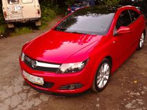 Реснички на фары для Opel Astra H 2005-2015 широкие