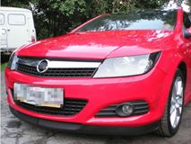 Реснички на фары для Opel Astra H 2005-2015 широкие