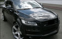 Реснички на фары для Audi Q7 2005-2015
