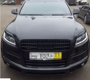Реснички на фары для Audi Q7 2005-2015