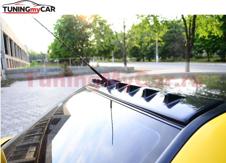 Козырек на крышу в стиле EVO 9 плавников Mitsubishi Lancer 9