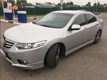 Пороги Type S style для ХОНДА Аккорд 8 (Honda Accord VIII) 2008-2013