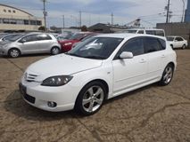 Накладки на внешние пороги Mazda 3 BK 2003-2009 (sedan/hb)