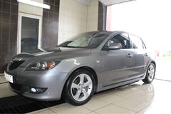 Накладки на внешние пороги Mazda 3 BK 2003-2009 (sedan/hb)