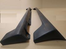 Накладки на внешние пороги Mazda 3 BK 2003-2009 (sedan/hb)