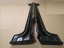 Накладки на внешние пороги Mazda 3 BK 2003-2009 (sedan/hb)