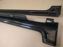 Накладки на внешние пороги Mazda 3 BK 2003-2009 (sedan/hb)