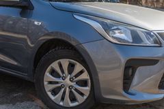 Защитные накладки на арки KIA Rio IV седан с 2017 по н.в.