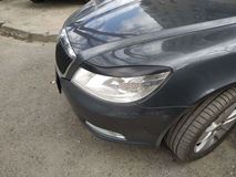 Реснички на фары для Skoda Octavia A5 2008-2013