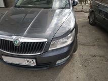 Реснички на фары для Skoda Octavia A5 2008-2013