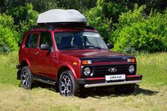 Защита переднего бампера одинарная 63мм (НПС) LADA 4х4 2121 1995-