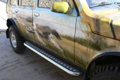 Защита порогов с алюм. площадкой 51мм (НПС) LADA 4х4 2121 1995-/ 4x4 URBAN 2015-