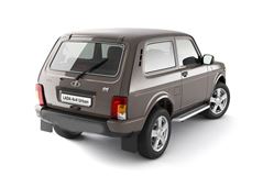 Защита порогов с алюм. площадкой 51мм (НПС) LADA 4х4 2121 1995-/ 4x4 URBAN 2015-