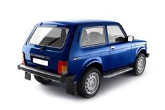 Защита порогов с алюм. площадкой 51мм СЕРЕБРИСТАЯ (ППК) LADA 4х4 2121 1995- / "4x4 URBAN" 2015-
