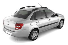 Рейлинги "Усиленные" (Черный муар) / LADA Granta Седан c 2011 / LADA Kalina Седан 2004-2013