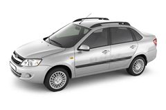 Рейлинги "Усиленные" (Черный муар) / LADA Granta Седан c 2011 / LADA Kalina Седан 2004-2013