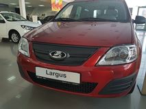 Зимняя заглушка решетки радиатора (ABS) LADA Largus FL c 2019