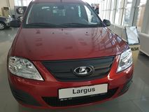 Зимняя заглушка решетки радиатора (ABS) LADA Largus FL c 2019