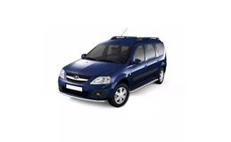 Рейлинги "Усиленные" (Серебристый муар) / LADA Largus c 2012