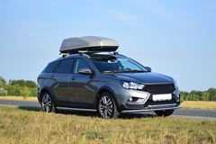 Защита порогов прямая Ø51мм (НПС) LADA Vesta SW Cross 2017-