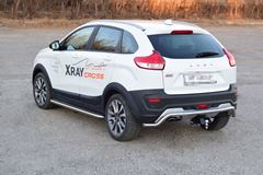 Защита заднего бампера "Волна" Ø51 мм (НПС) LADA XRAY Cross с 2018