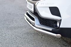 Защита переднего бампера двойная Ø51/51 мм (НПС) LADA XRAY Cross с 2018